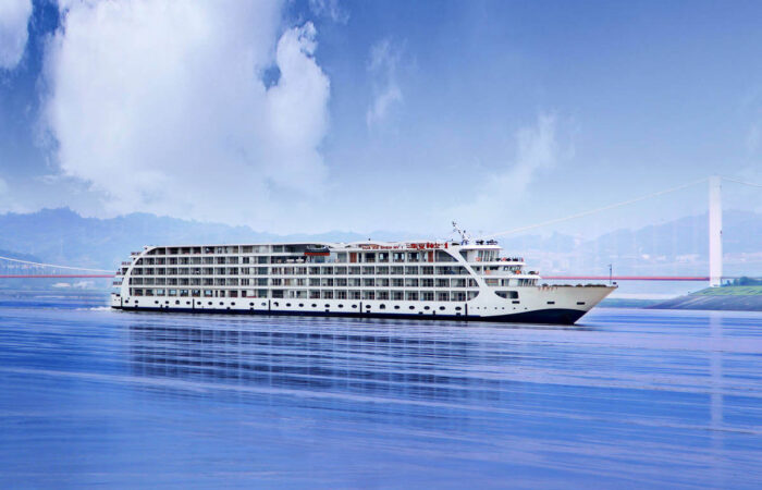 China Goddess 1 Cruise Ship Exterior View