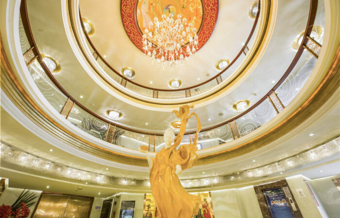 Lobby on on China Goddess 1 Cruise Ship