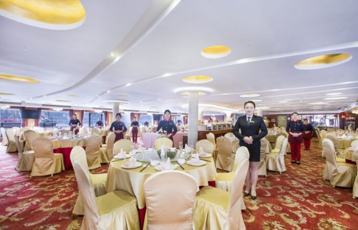 Dining Room on China Goddess No.1 Cruise Ship