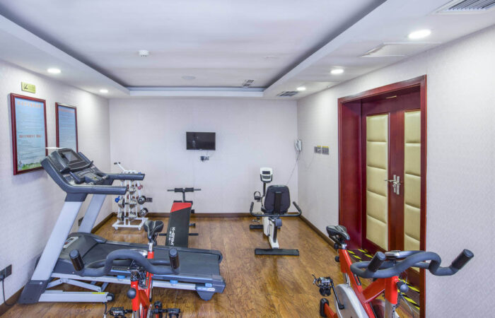 Gym on China Goddess 2 Cruise Ship