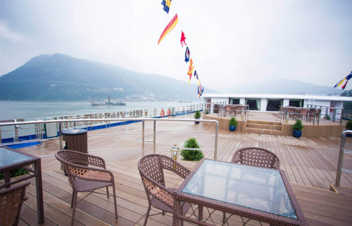 Sundeck on China Goddess 2 Cruise Ship