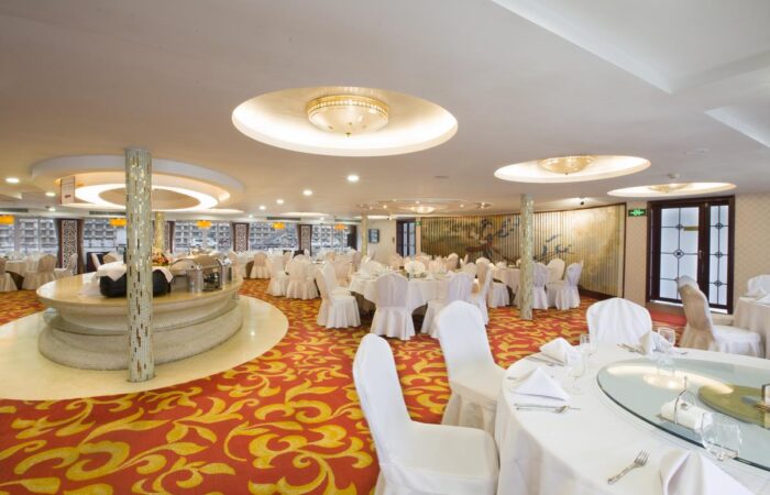 VIP Dining Room on China Goddess 2 Cruise Ship