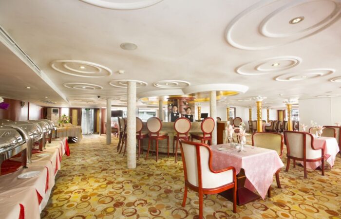 VIP Dining Room on China Goddess No.1 Cruise Ship